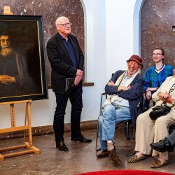 Vragen uit het publiek voor dr. Gregor J.M. Weber. Foto: Liek Bouma