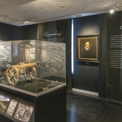 17e-eeuws modelkanon, bruikleen Nederlands Vestingmuseum 17e-eeuws modelkanon, bruikleen Nederlands Vestingmuseum