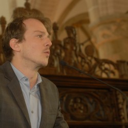 David de Boer spreekt de Comeniuslezing uit David de Boer spreekt de Comeniuslezing uit