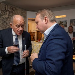 Prof. Henk Woldring en dr. John Exalto Prof. Henk Woldring en dr. John Exalto