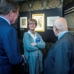 Jan van Berkel, Tini Mathot en Ton Koopman in de tentoonstelling_Liek Bouma
