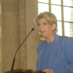 Tineke Ceelen spreekt dankwoord uit Tineke Ceelen spreekt dankwoord uit