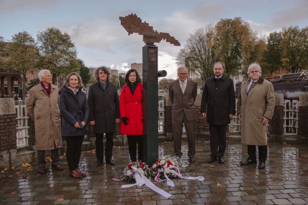 Herdenking Masaryk Monument Herdenking Masaryk Monument