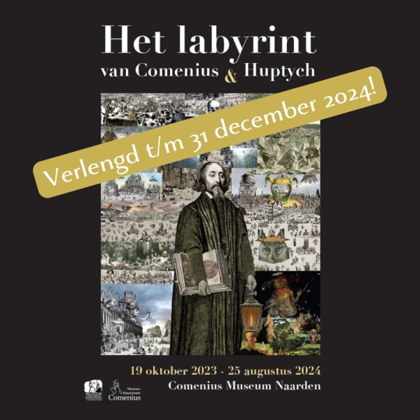 Verlenging tentoonstelling 'Het labyrint van Comenius & Huptych'