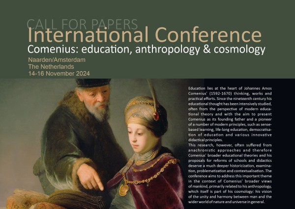 Call for Papers: internationale Comenius Conferentie Call for Papers: internationale Comenius Conferentie