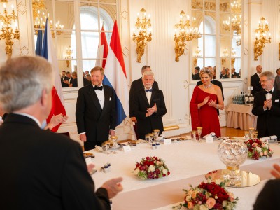 Comenius Museum vertegenwoordigd tijdens staatsbanket in Praag